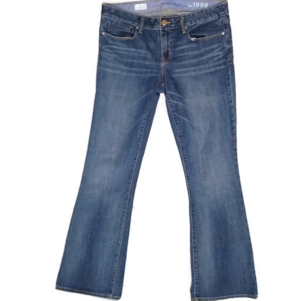 GAP Women's Dark Blue Boot Cut Jeans
